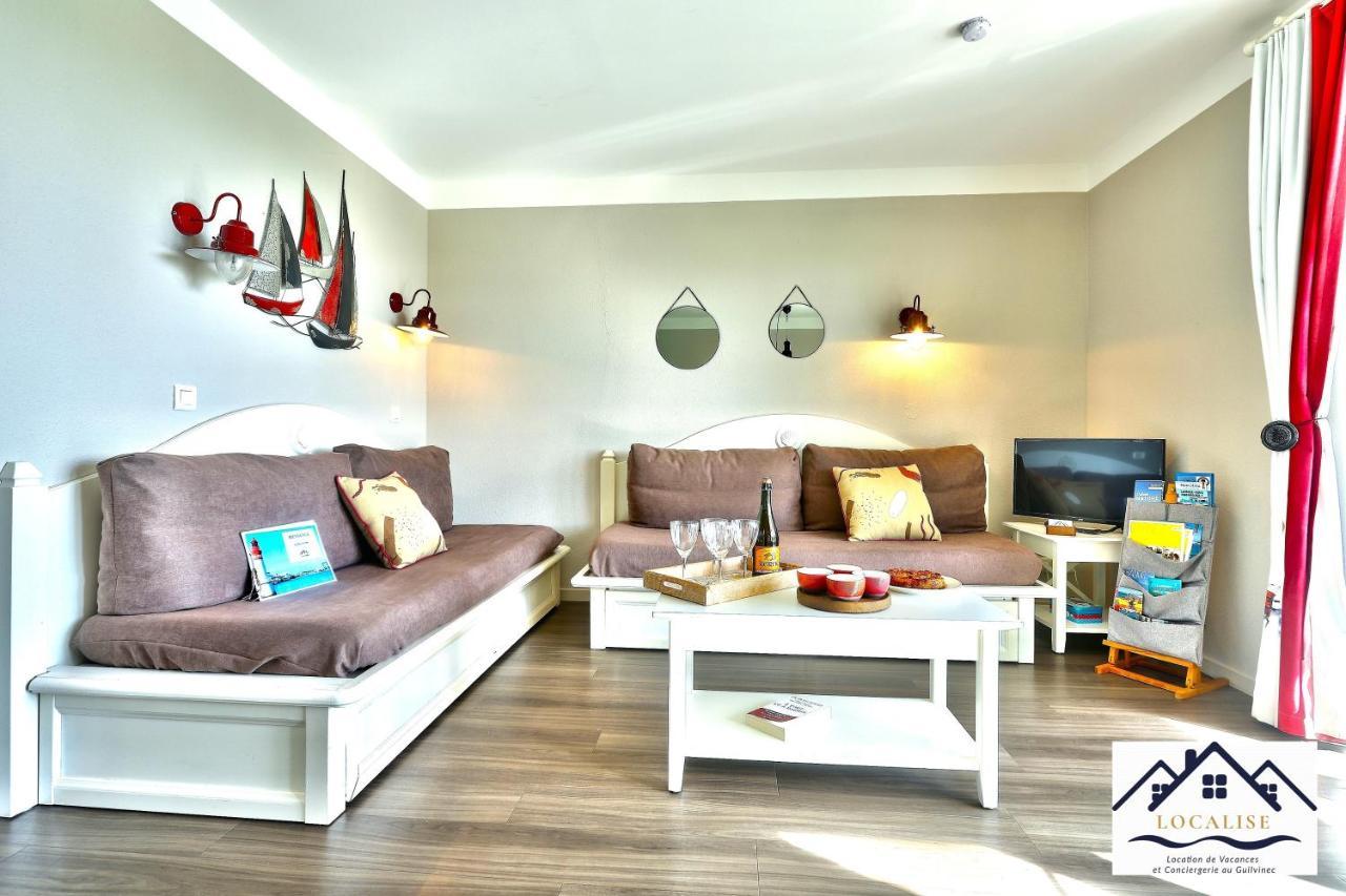Localise Au Guilvinec - A15 - Vue Sur La Mer La Piscine Et Le Jardin - Tout A Pied, Plages, Port, Centre, Commerces, Marche - Wifi Inclus - Animaux Bienvenus - Linge De Lit Inclus Ngoại thất bức ảnh