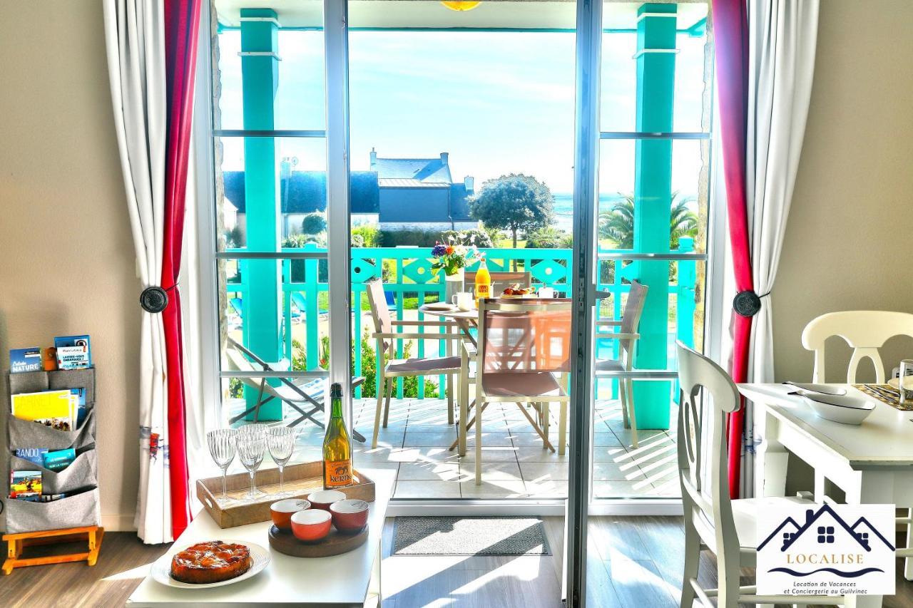 Localise Au Guilvinec - A15 - Vue Sur La Mer La Piscine Et Le Jardin - Tout A Pied, Plages, Port, Centre, Commerces, Marche - Wifi Inclus - Animaux Bienvenus - Linge De Lit Inclus Ngoại thất bức ảnh
