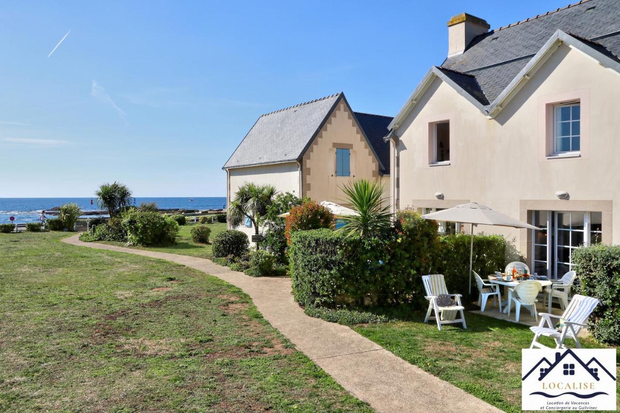 Localise Au Guilvinec - A15 - Vue Sur La Mer La Piscine Et Le Jardin - Tout A Pied, Plages, Port, Centre, Commerces, Marche - Wifi Inclus - Animaux Bienvenus - Linge De Lit Inclus Ngoại thất bức ảnh